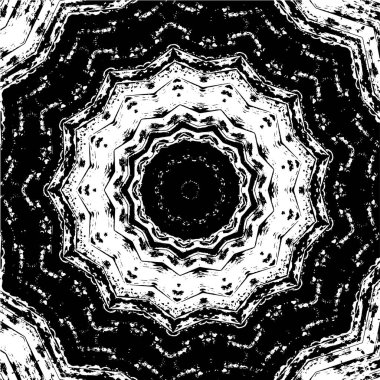 Geometrik şekillerden yaratılan mozaik soyut doku