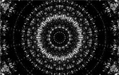 Soyut geometrik şekilli kusursuz siyah ve beyaz desenler