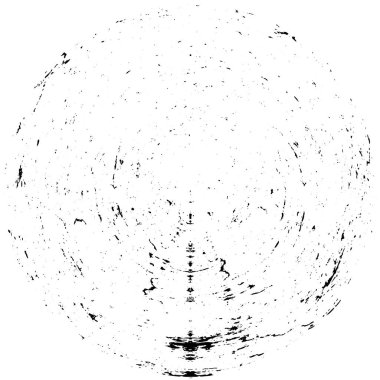 Siyah ve beyaz grunge sıkıntılı bir arka plan. Yuvarlak boyalı pankart.