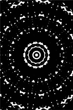 Geometrik şekillerden yaratılan mozaik soyut doku