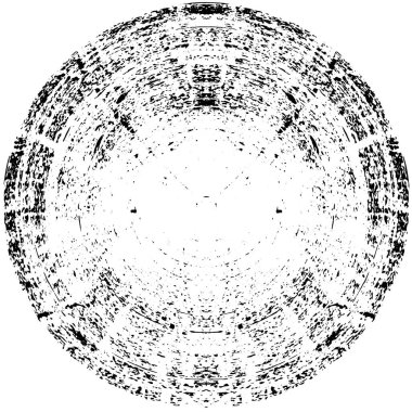 Çember Grunge Üzüntülü Boya Arkaplan Dokusunu