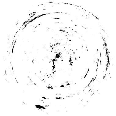 Çember Grunge Üzüntülü Boya Arkaplan Dokusunu