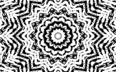 Geometrik şekillerden yaratılan mozaik soyut doku