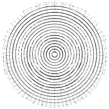 Grunge dokusu siyah beyaz. Soyut nokta izole edildi