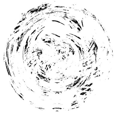 Grunge dokusu siyah beyaz. Soyut nokta izole edildi