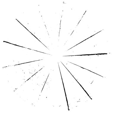 Grunge dokusu siyah beyaz. Soyut nokta izole edildi