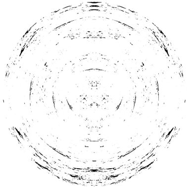 Grunge dokusu siyah beyaz. Soyut nokta izole edildi