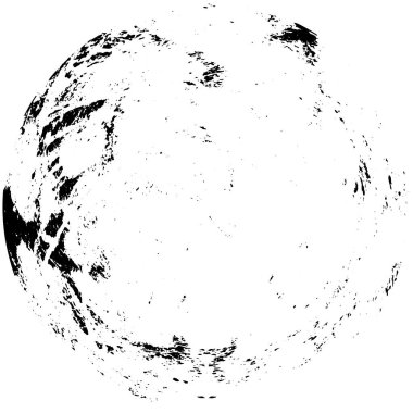 Grunge dokusu siyah beyaz. Soyut nokta izole edildi