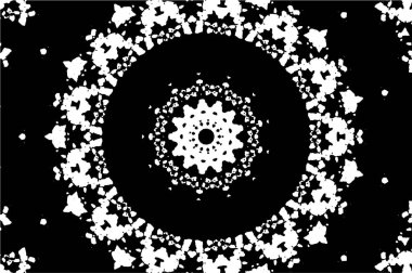 Geometrik şekillerden yaratılan mozaik soyut doku