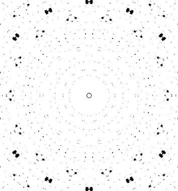 Süslü siyah beyaz arka plan. Mandala deseni.