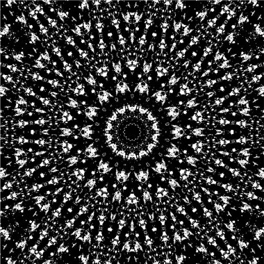 Geometrik şekillerden yaratılan mozaik soyut doku