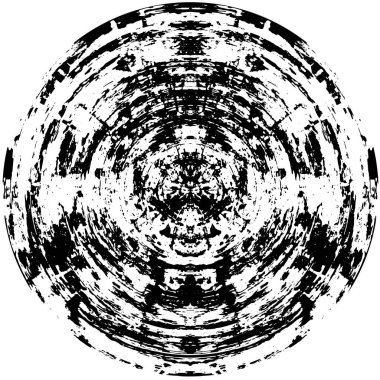 koyu yuvarlak desen, grunge arkaplan