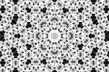 Geometrik şekillerden yaratılan mozaik soyut doku