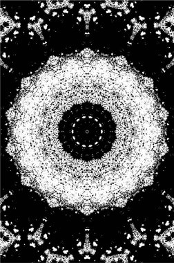 Geometrik şekillerden yaratılan mozaik soyut doku