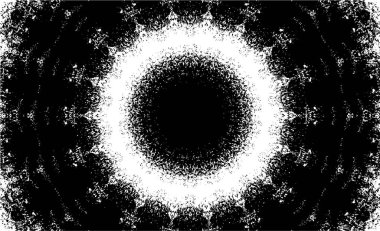 Soyut geometrik şekilli kusursuz siyah ve beyaz desenler