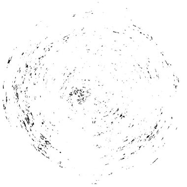 siyah ve beyaz grunge yuvarlak desen 