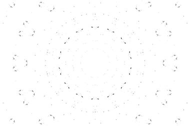 Siyah ve beyaz süslemeli arka plan. Mandala deseni.