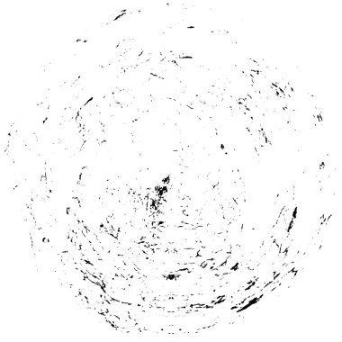 siyah ve beyaz grunge yuvarlak desen 