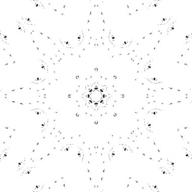 siyah ve beyaz pürüzsüz mozaik 