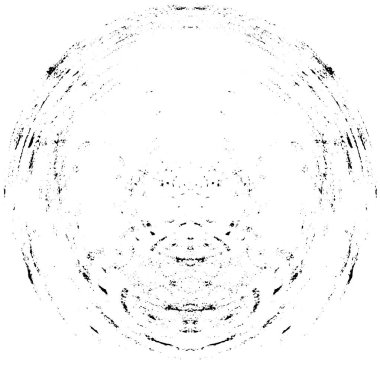 siyah ve beyaz grunge yuvarlak desen 