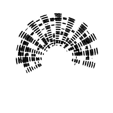 Siyah ve beyaz tonlarda sıkıntılı doku 