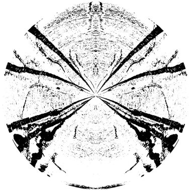 Siyah ve beyaz tonlarda sıkıntılı doku 