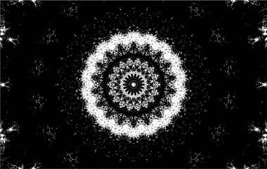 Soyut geometrik şekilli kusursuz siyah ve beyaz desenler