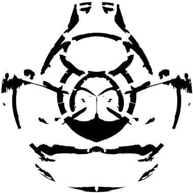 Klasik siyah beyaz arkaplan