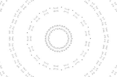 Dekoratif siyah beyaz arka plan. Mandala deseni.