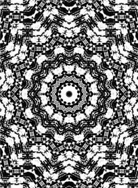 siyah ve beyaz pürüzsüz mozaik 