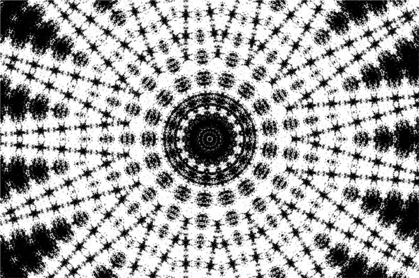 Dekoratif siyah beyaz arka plan. Mandala deseni.