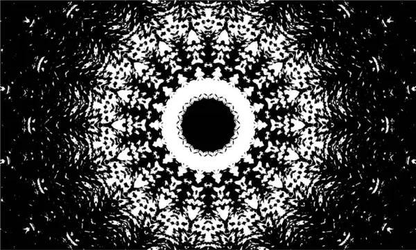 Soyut geometrik şekilli kusursuz siyah ve beyaz desenler