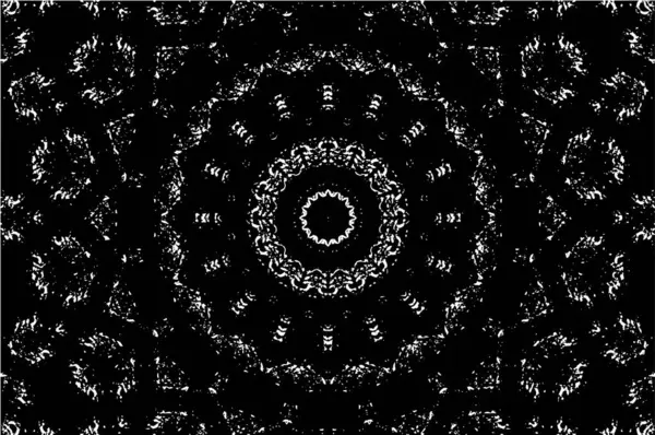 Soyut geometrik şekilli kusursuz siyah ve beyaz desenler