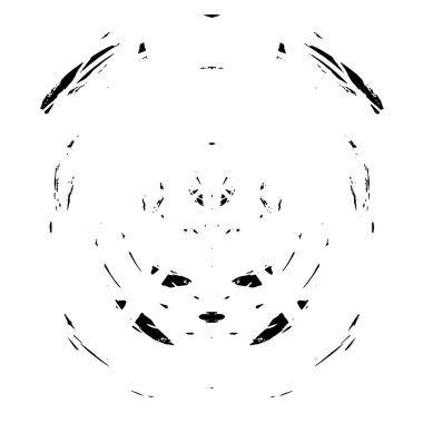 Siyah ve beyaz arka plan yuvarlak 