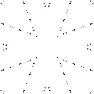 Kaleydoskopik desenli süslemeli tek renkli arkaplan