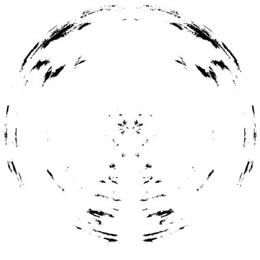 Siyah ve beyaz arka plan yuvarlak 