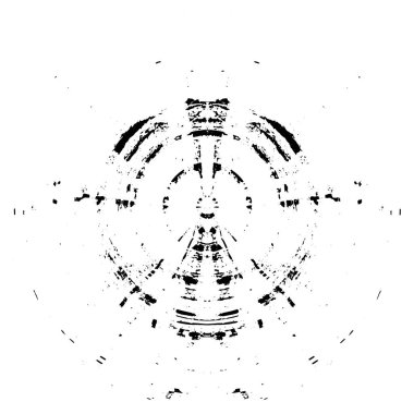 Siyah ve beyaz arka plan yuvarlak 