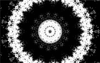 Süslü kaleydoskopik tek renkli arkaplan