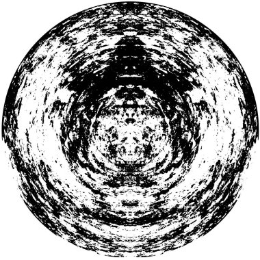 Siyah ve beyaz arka plan yuvarlak 