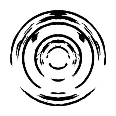 Siyah ve beyaz arka plan yuvarlak 