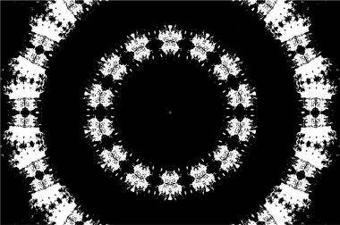 Kaleyidoskopik desenli yaratıcı tek renkli arkaplan