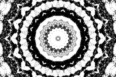 Kusursuz süs arka planı. Mandala deseni.