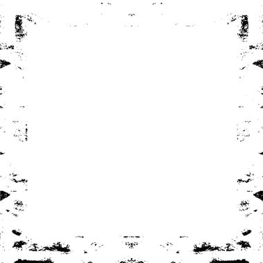 Grunge çerçeve ile siyah beyaz arkaplan.