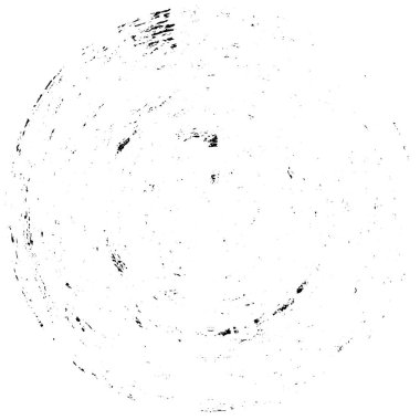 siyah ve beyaz yuvarlak fırça desenli arka plan