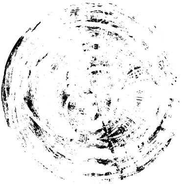 siyah ve beyaz yuvarlak fırça desenli arka plan