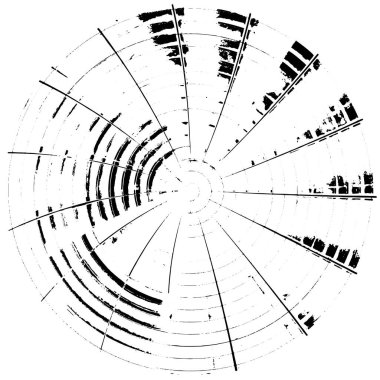 Boşluğun Gölgeleri, Küresel Kaotik Tek Renkli Doku Deseni 