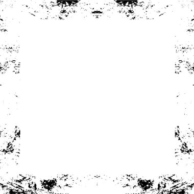 Grunge çerçeve ile siyah beyaz arkaplan.
