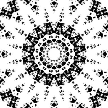 Kaleydoskopik desenli tek renkli süslemeli arkaplan