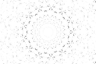 Süslü siyah beyaz mozaik desenli