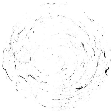 Siyah Grunge Yuvarlak Düzen Beyaz Arkaplan 'da izole edildi. Mürekkep Sıçratma Tasarımı 